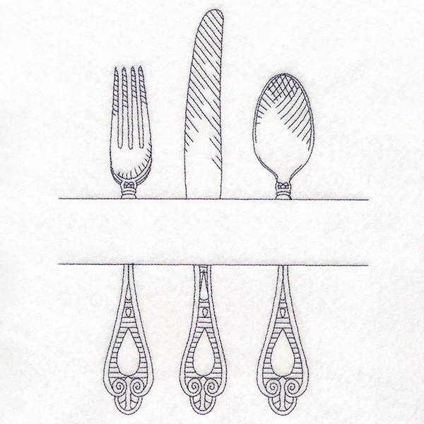 Customizable Kitchen Frame - Cutlery Set - Image 4