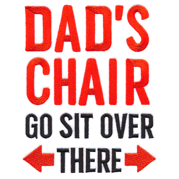 Dad's Chair Sign - Image 5