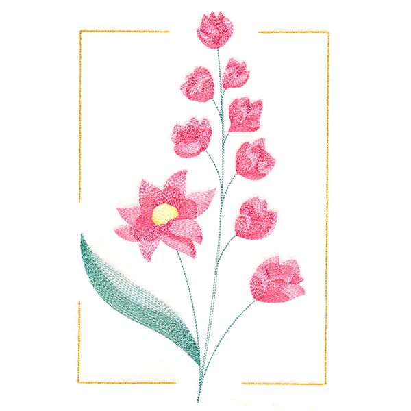 Dainty Blooms - Wild Hollyhock