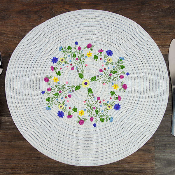 Dainty Flower Kaleidoscope Circle - Image 2