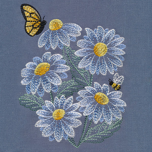 Daisies and Monarch Feature - Image 7