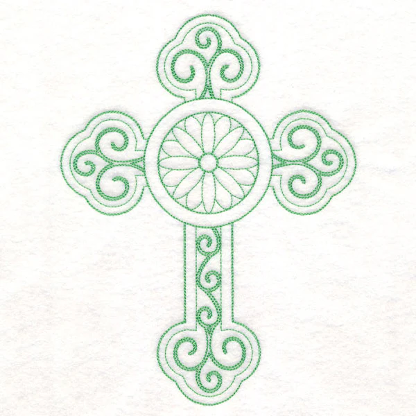 Daisy Budded Cross (Vintage) - Image 5