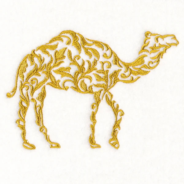 Damask in the Wild - Camel - Image 4
