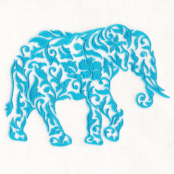 Damask in the Wild - Elephant - Image 5