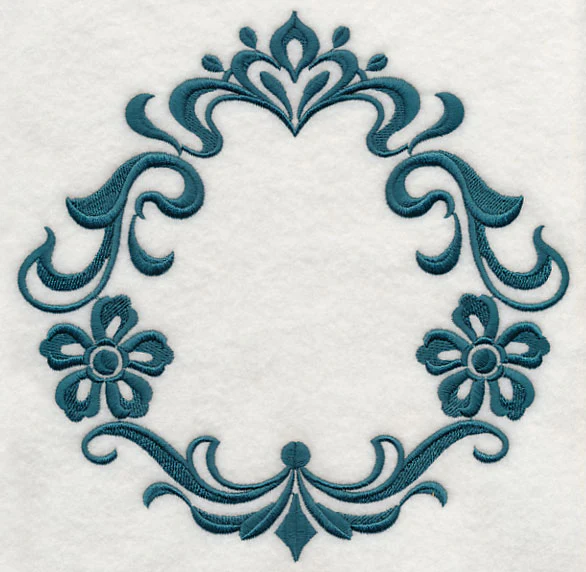 Damask Monogram Frame - Image 6