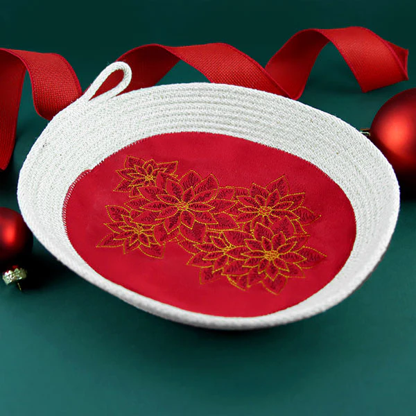 Dancing Christmas Poinsettias