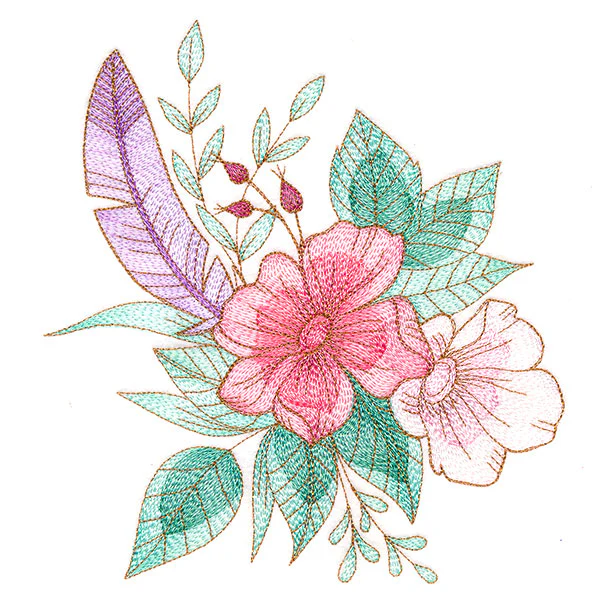Dazzling Wild Rose Bouquet - Image 7