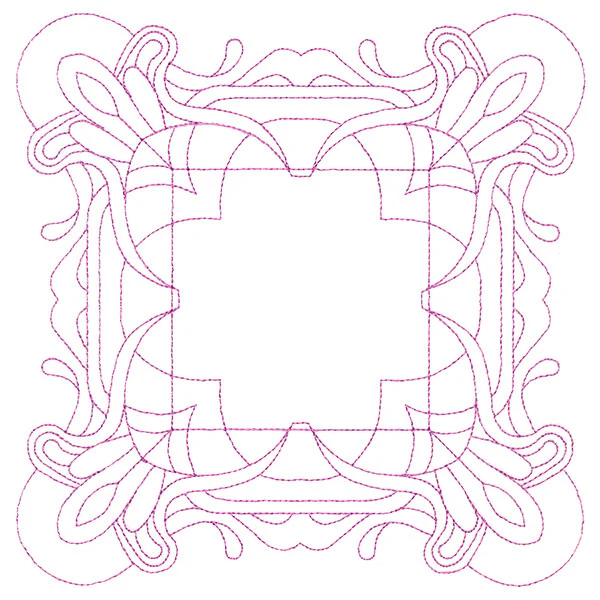 Decorative Quilting Backdrop Square 3 (Double Run) - Image 2