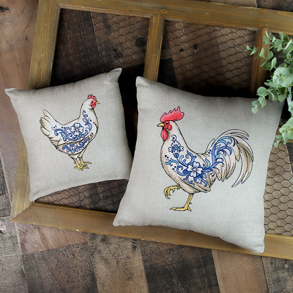 Delft Blue Country Hen - Image 6