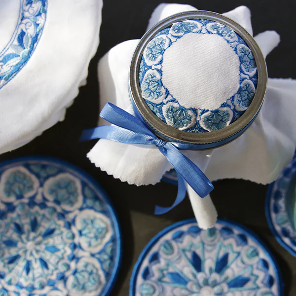 Delft Blue Mandalas (In-the-Hoop) Design Pack - Image 8