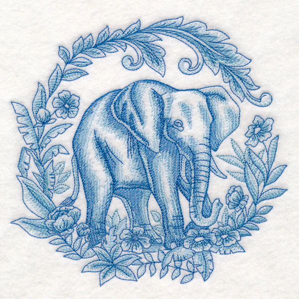 Delft Blue Safari - Elephant - Image 2