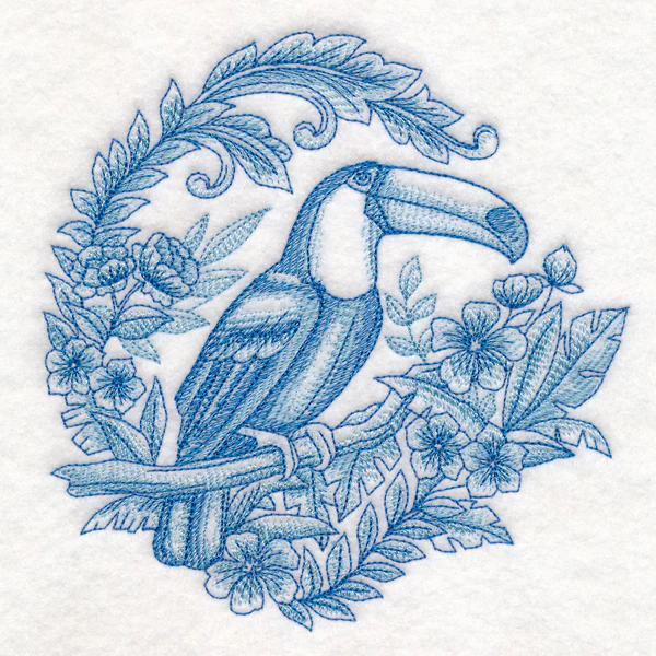 Delft Blue Safari - Toucan - Image 3