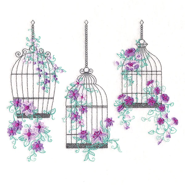 Delicate Birdcage Trio - Image 2