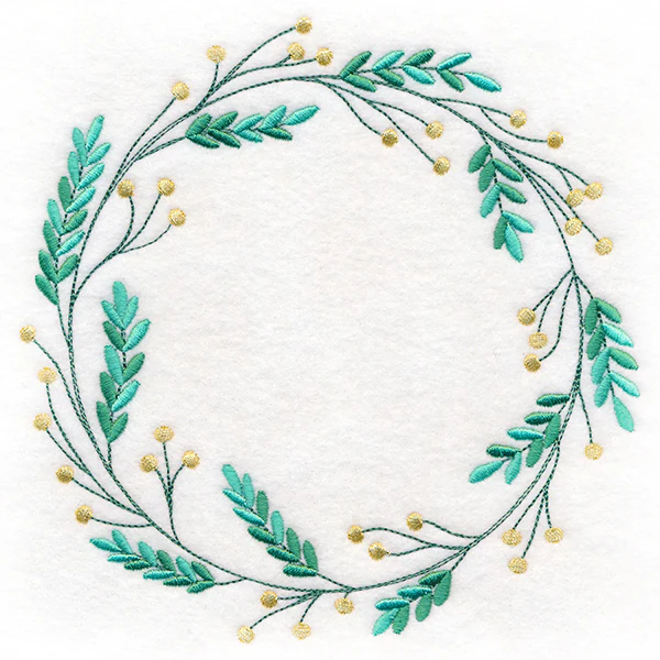 Delicate Botanicals Wreath - Image 2