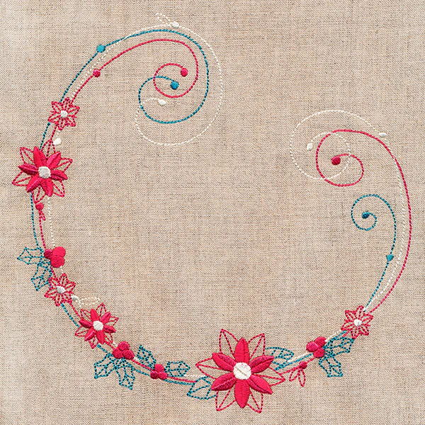 Delicate Christmas Wreath