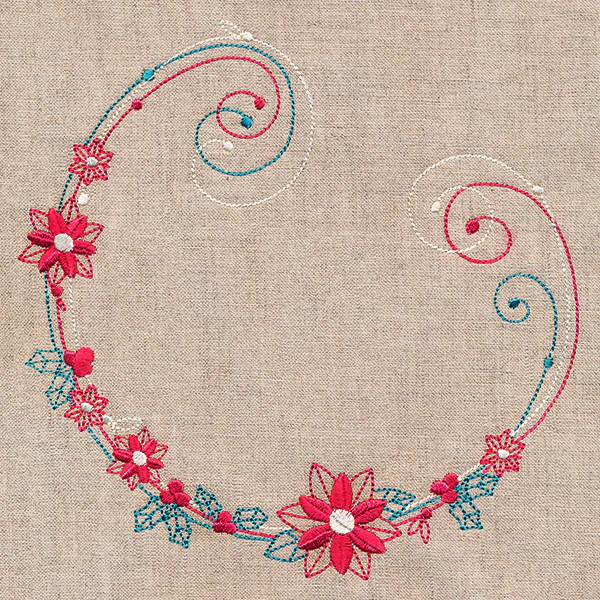 Delicate Christmas Wreath - Image 2