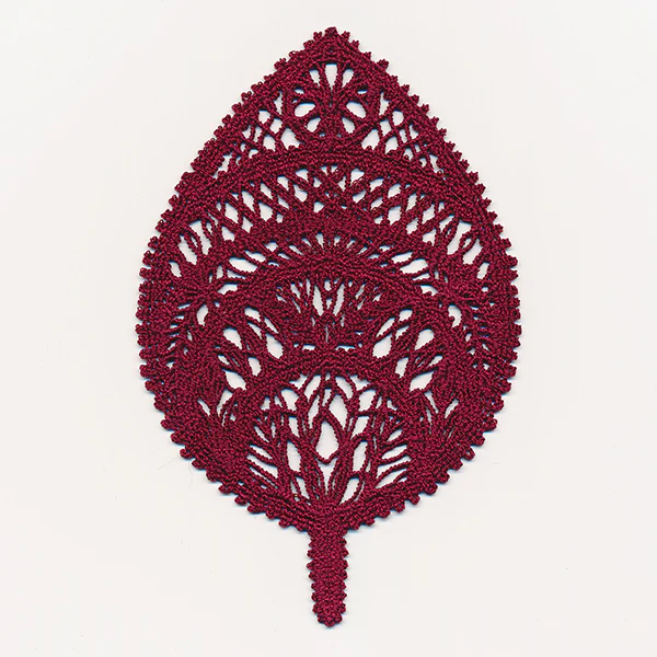 Delicate Dogwood Leaf (Battenburg) - Image 4