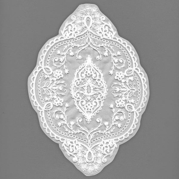 Delicate Floral Doily (Organza) - Image 4