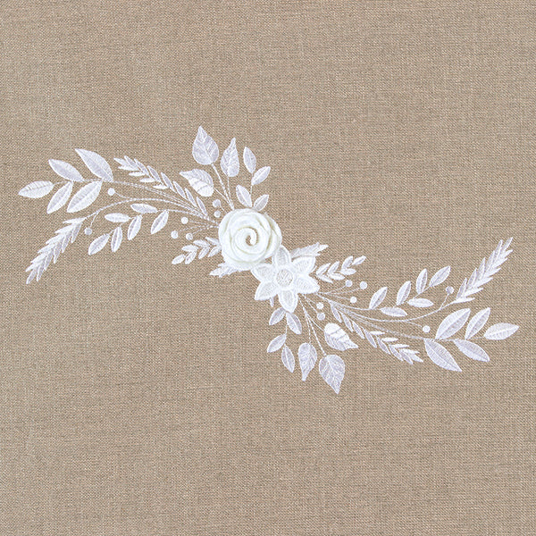 Delicate Floral Spray in 3D - Image 7