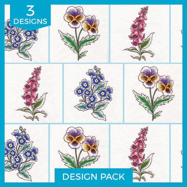 Delicate Floral Stems Design Pack - Image 4