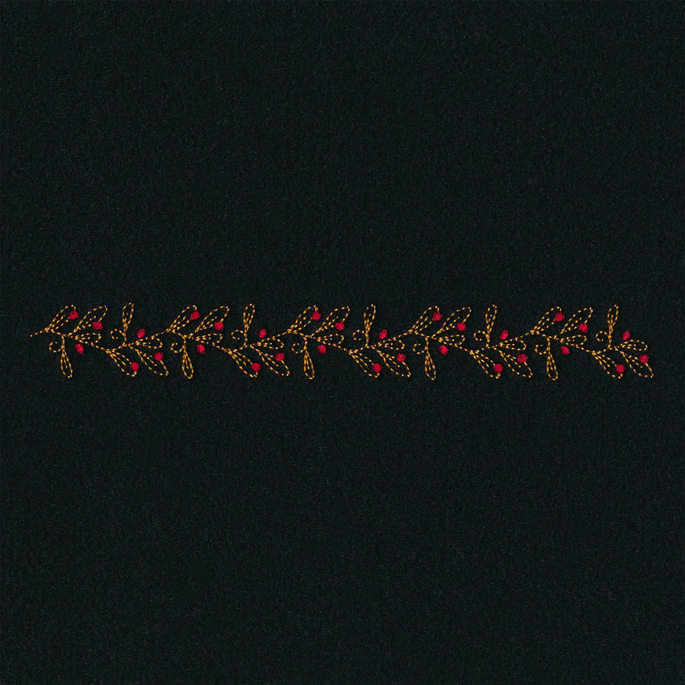 Delicate Holiday Border - Mistletoe - Image 5