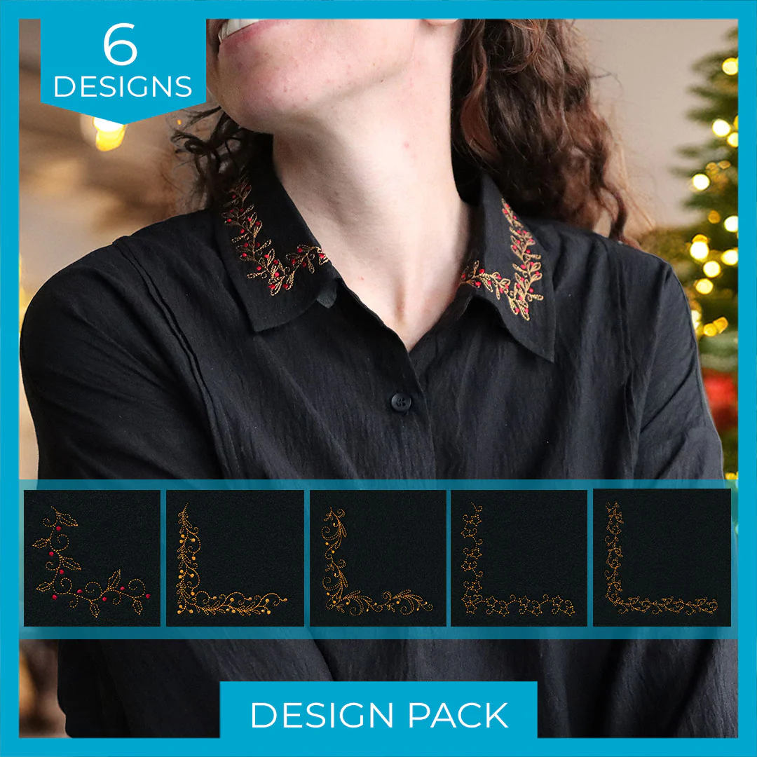 Delicate Holiday Corner Design Pack - Image 2