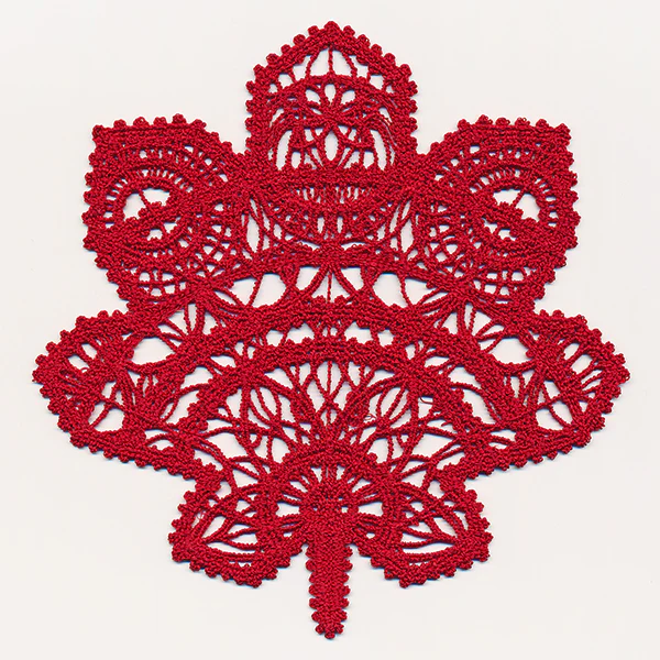 Delicate Maple Leaf (Battenburg)