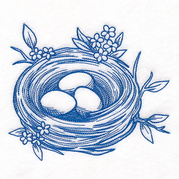 Delicate Nature Nest Etching - Image 5