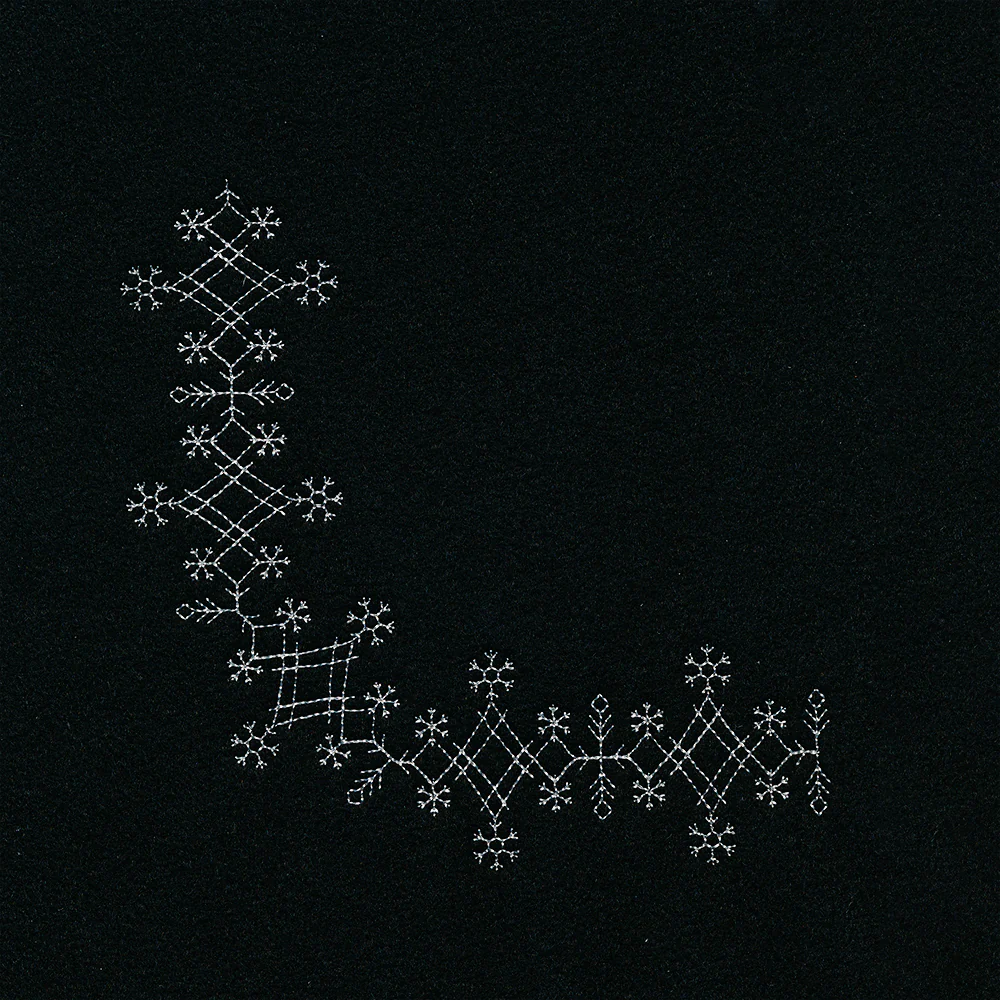 Delicate Snowflake Corner 5