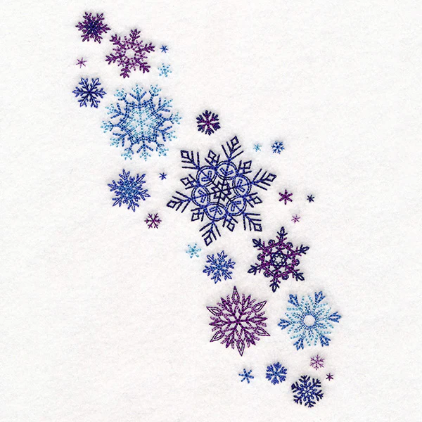Delicate Snowflakes Spray - Image 5