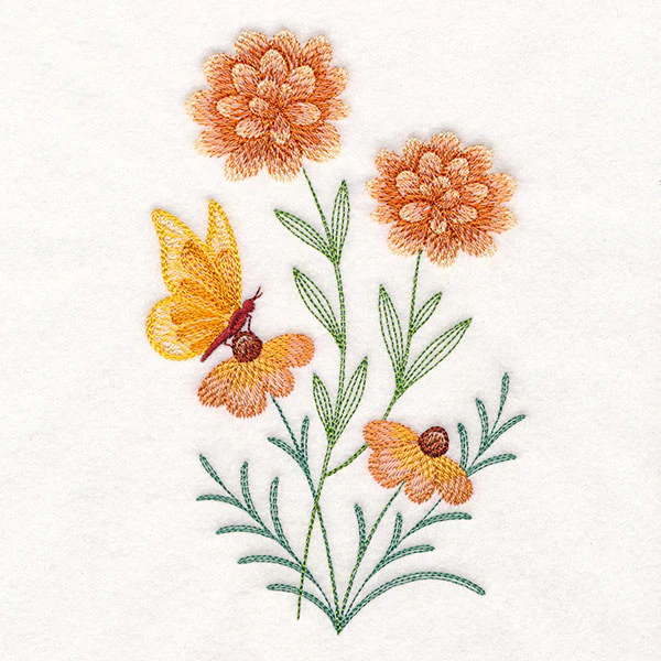 Delicate Treasures in Orange - Image 7