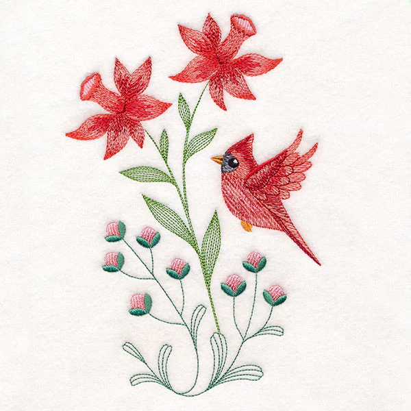 Delicate Treasures in Red - Image 2