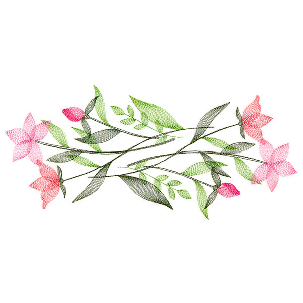 Delicate Wildflower Border