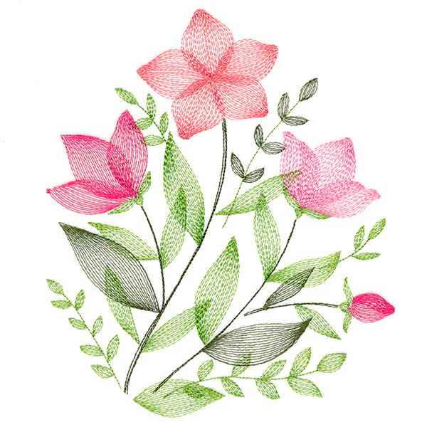 Delicate Wildflower Bouquet - Image 4