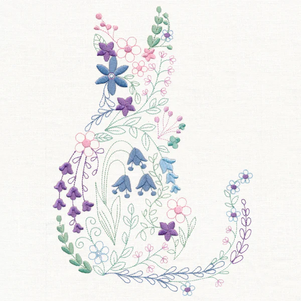 Delicate Wildflower Cat - Image 5