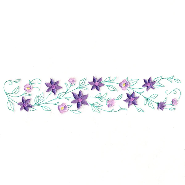 Delightful Blooms Border