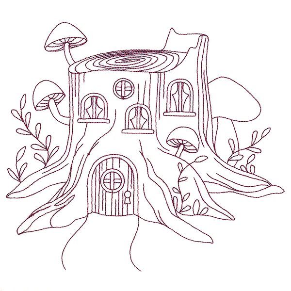 Delightful Gnome Homes - Tree Stump - Image 5