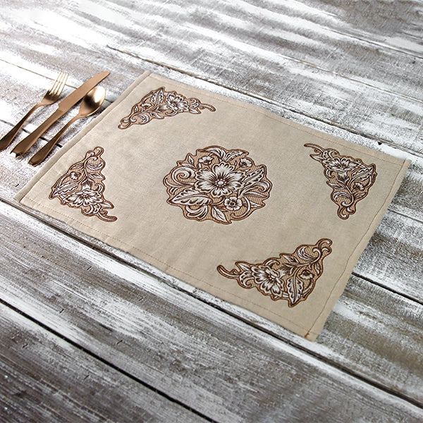 Desert Primrose Pillow Feature (Trapunto) - Image 4