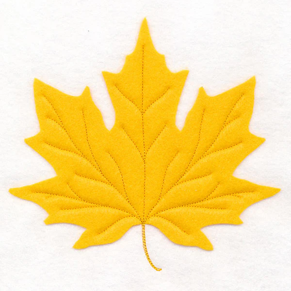 Dimensional Maple Leaf (Applique) - Image 4