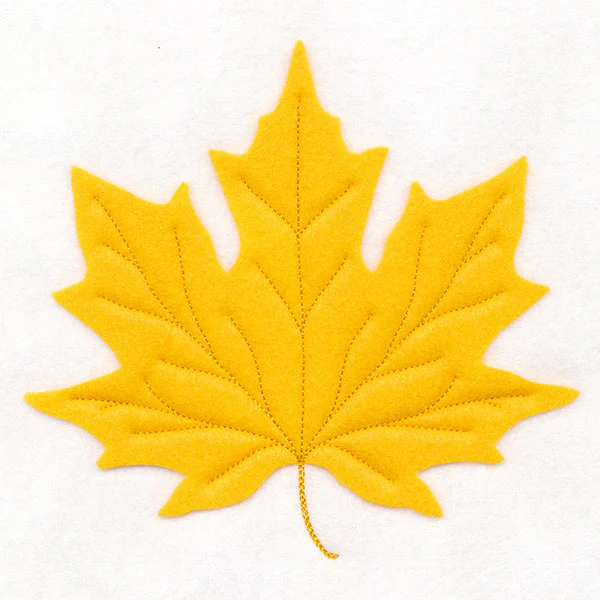 Dimensional Maple Leaf (Applique) - Image 7