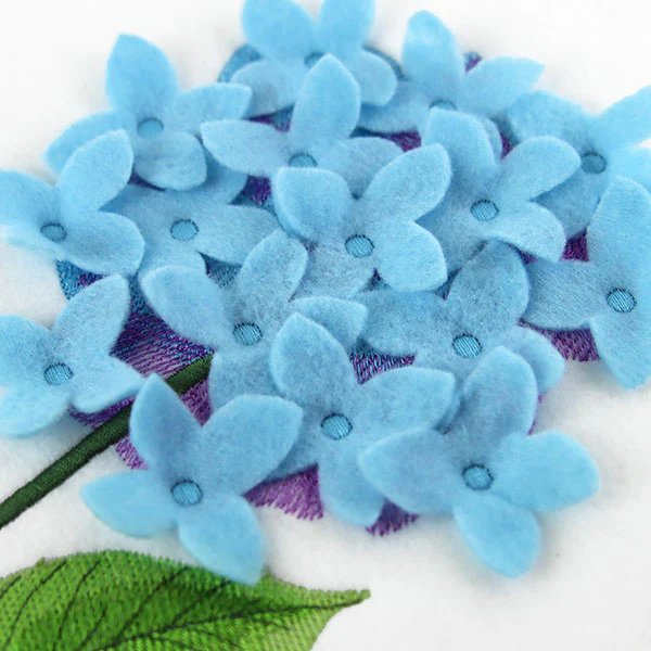 Dimensional Petals Hydrangea (Applique) - Image 10