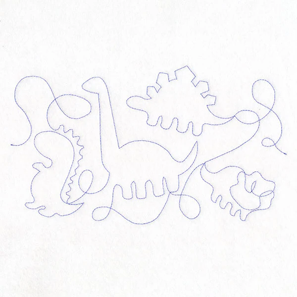 Dinos for Days (Edge-to-Edge Quilting) - Image 2