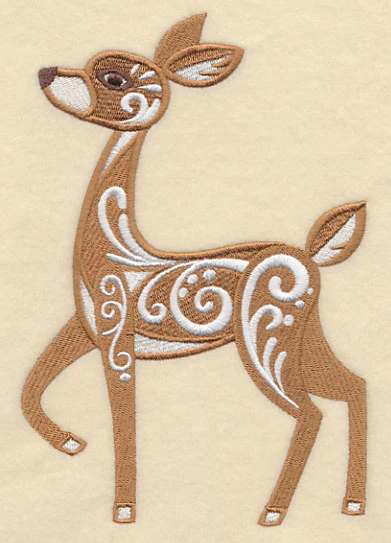 Doe with Flourish - Image 4