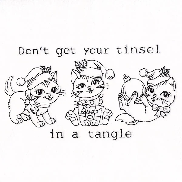 Don't Get Your Tinsel Tangle Cats - Image 3