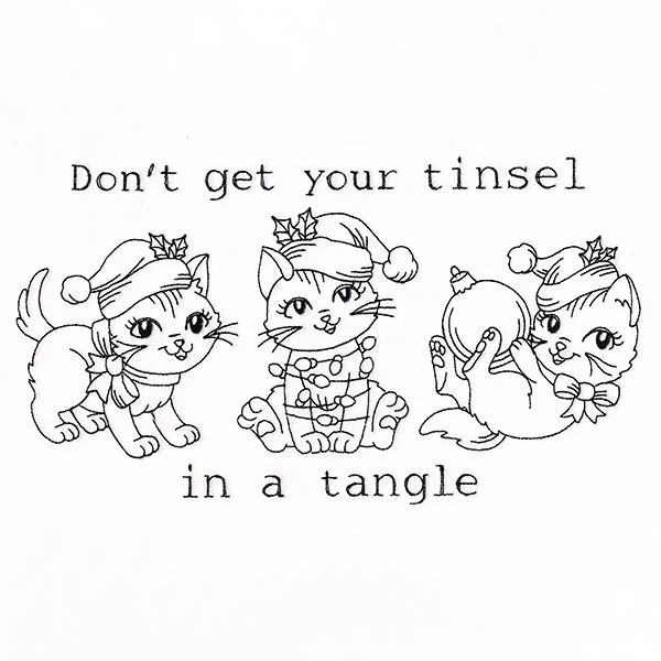 Don't Get Your Tinsel Tangle Cats - Image 5