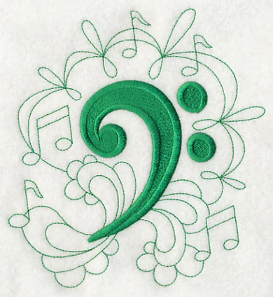 Doodle Bass Clef - Image 2