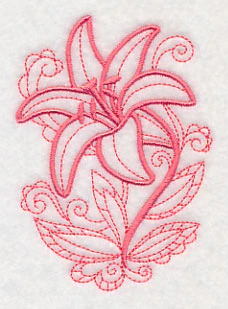 Doodle Easter Lily - Image 3