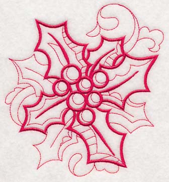 Doodle Holly and Berries - Image 3
