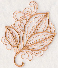 Doodle Magnolia Leaf - Image 3