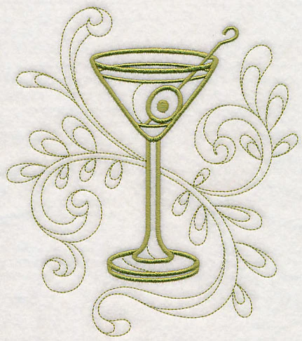 Doodle Martini